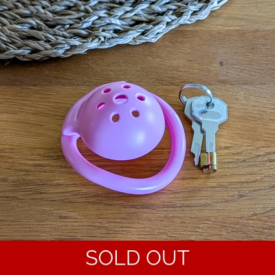 Chastity Cage - Pepperpot Pink